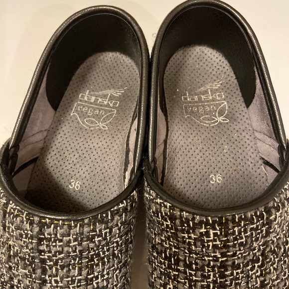 Dansko Texture Fabric Clogs Size 36 - Picture 5 of 7